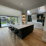Shaker Kitchen Transformation: A Green and Grey Masterpiece in North London