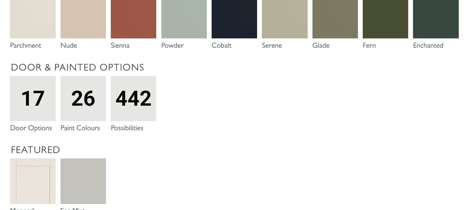 Color coming soon Monarch Kitchen