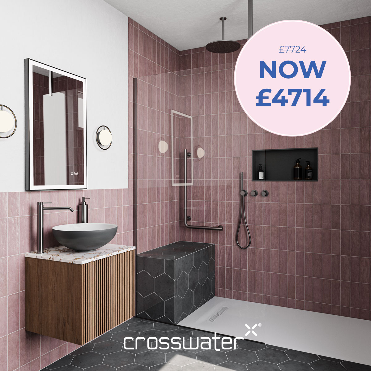 Save Big with the The Big Bathroom Sale with up to 60% off selected ranges starting on the 27th of September - 16th of October 2025