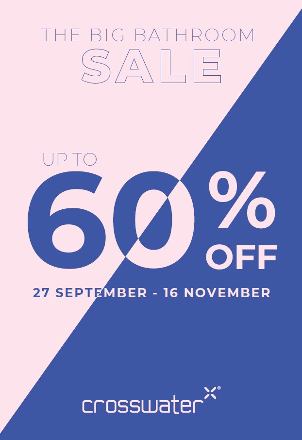 BIG BATHROOM SALE CROSSWATER 2025 up to 60 %